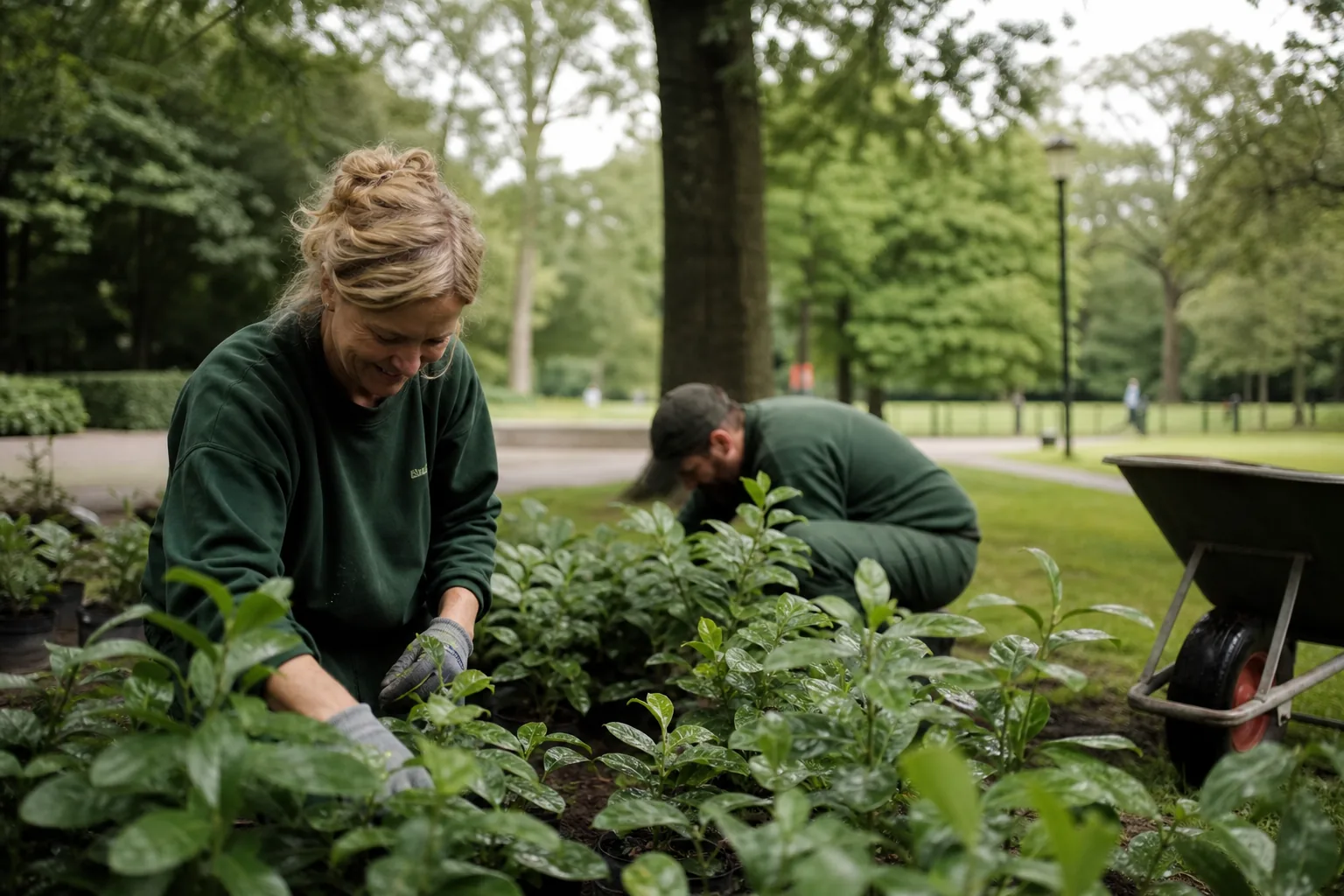 Groenwerk in de Nederlandse buitenruimte. Beeld bij het artikel: Waar begin je als je de papieren kaartenbak wilt omzetten naar een digitaal register?